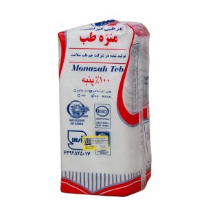 گاز طبی غیر استریل منزه طب 400 گرمی